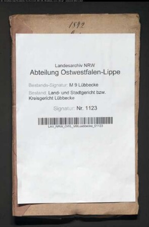 Erblasser: Schwabedissen, Margaretha Catharina Charlotte: