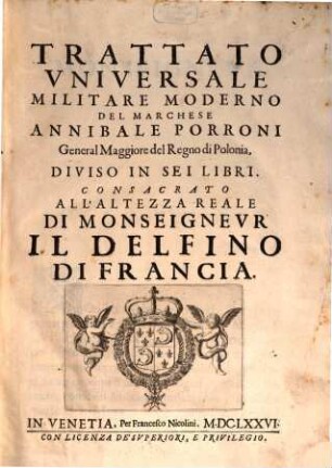 Trattato universale militare moderno