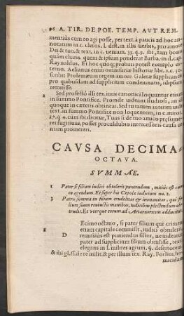 Causa Decimaoctava.