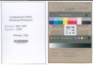Entnazifizierung Otto Wilmes , geb. 18.02.1908 (Beamter)