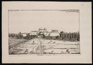 Maÿach. bei Nürnb. 1701. - Herrensitz Maiach, Nürnberg-Eibach