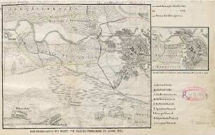 Karte: Der Thiergarten bei Berlin und dessen Umgegend im Jahre 1685
