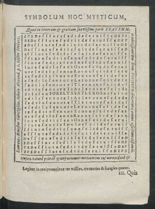 Symbolum Hoc Mysticum