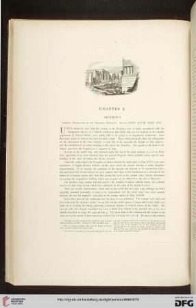 Chapter X: General Description of the Athenian Propylaea