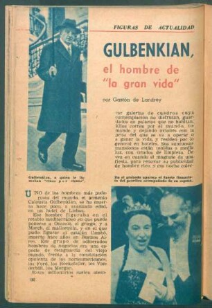 Gulbenkian, el hombre de "la gran vida"