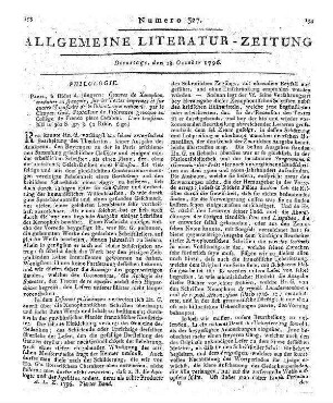 Der Freymaurer oder compendiöse Bibliothek alles Wissenswürdigen über geheime Gesellschaften. H. 3. [Hrsg. v. C. C. André]. Eisenach, Halle: Gebauer 1795