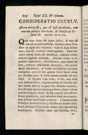 832-841, Consideratio CCCXLV - CCCXLVIII
