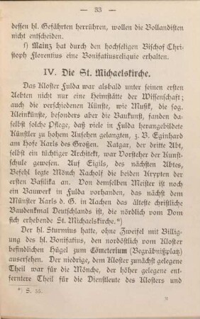 IV. Die St. Michaelskirche.
