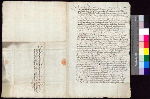 Albrecht von Kolowrat bittet Herzog Sigismund von Schlesien-Glogau, Statthalter der Oberlausitz, die Kamenzer zu ermahnen, dass sie keinen Salzmarkt abhalten bis zu einer Entscheidung in diesem Konflikt.