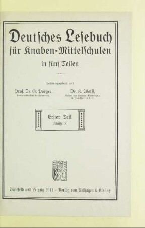 Teil 1 = Kl. 8: [Teil 1 = Kl. 8]