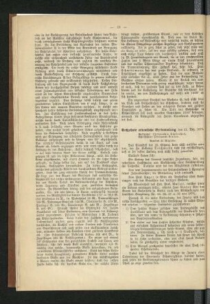 Sechzehnte ordentliche Versammlung den 23. Dez. 1876