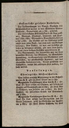 Oeffentliche gelehrte Anstalten
