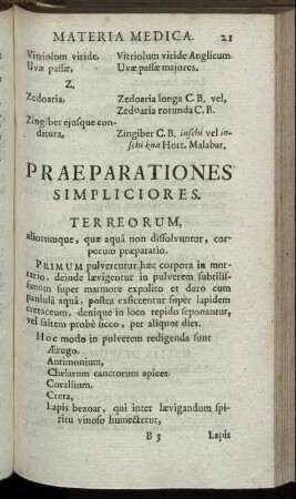 Praeparationes Simpliciores, ... - Sales, et Salina.
