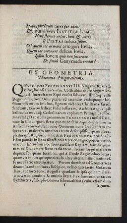 Ex Geometria.