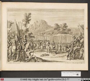 Le Sacrifice de Polyxène sur le tombeau d'Achille.