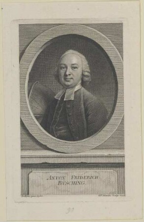 Bildnis des Anton Friderich Büsching