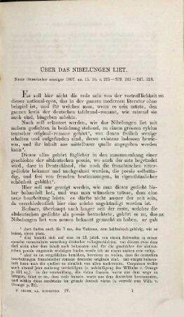 Kleinere Schriften, 4. Recensionen und vermischte Aufsätze ; Theil 1