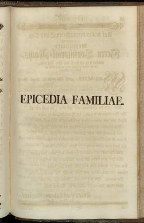 Epicedia Familiae.