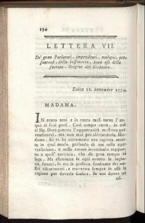 Lettera VII.