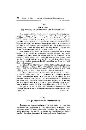 Aus pädagogischen Bibliotheken