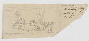 [Beil. 19: Zeichnung von spielenden Hasen]