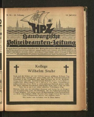 Nr. 14 / 22. Jahrgang 15. Juli 1932