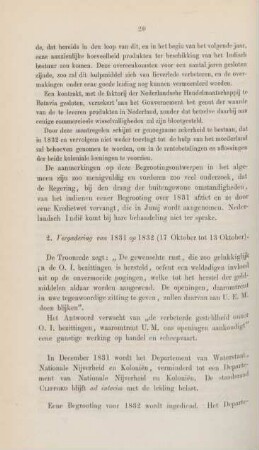 2. Vergadering van 1831 op 1832 (17 Oktober tot 13 Oktober)