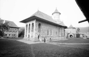 Moldaovita: Klosterkirche, Außenansicht
