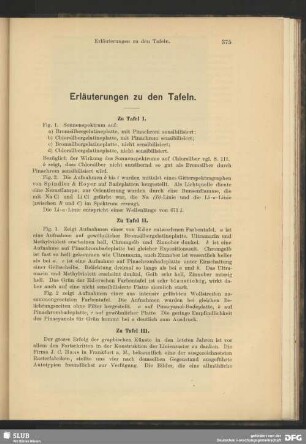 Erläuterungen zu den Tafeln