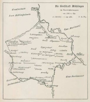 Die Grafschaft Mühlingen im Nordthüringau