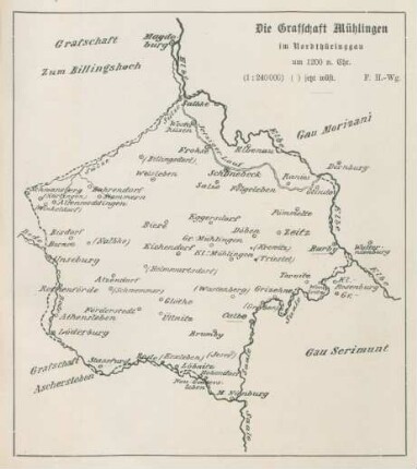Die Grafschaft Mühlingen im Nordthüringau