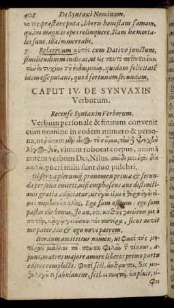 Caput IV. De Syntaxin Verborum