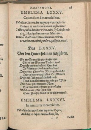 Emblema LXXXVI. In amatores meretricum.