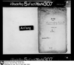 Korrespondenz des Generalgouverneurs Baron Nils Gyllenstierna mit dem englischen Residenten John Wich in Hamburg