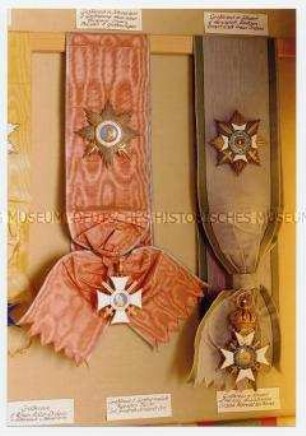 Orden Philipp des Großmütigen, Großkreuz mit Schwertern und Schärpe