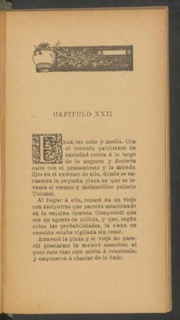 Capítulo XXII