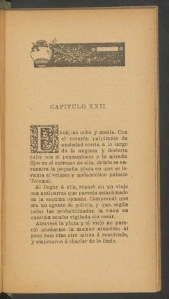 Capítulo XXII