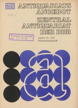 Nr. 1742: Romanistik