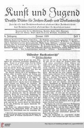 N.F. 4.1924 S.139-142: Bildender Kunstunterricht