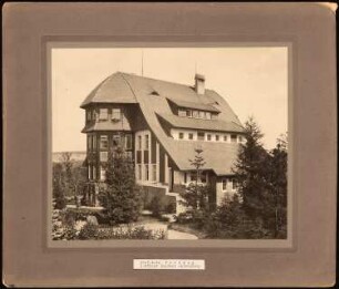 Wohnhaus und Jugendheim Zwirner, Löwenberg: Ansicht (Inv. Nr. 2629)