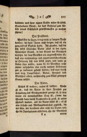 305-314, Der President: Was Sie da sagen, ...