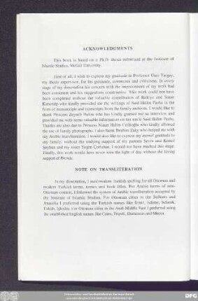 Note On Transliteration