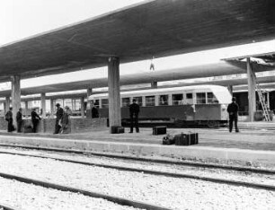 Bahnsteig in Florenz