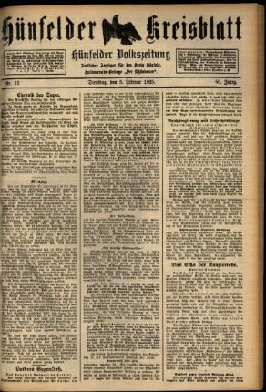 Ausgabe vom Dienstag, den 03. Februar 1925.