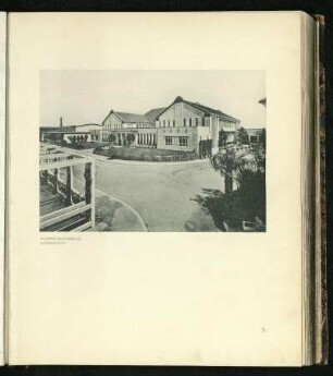 Ausstellungs-Gebäude, Seitenansicht