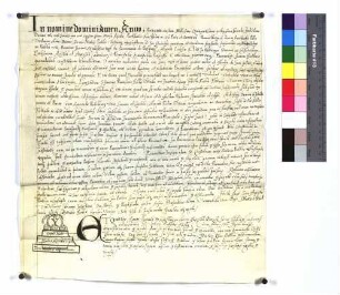 Notariatsinstrument des Thomas Agricola: "Instrumentum resignationis Decanatus Dni. Joannis Rudolphi de Prassperg". (Altrep. S. 8)