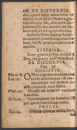De Discordia. Cap. 35.