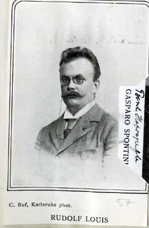 Louis, Rudolf (1870-1914)