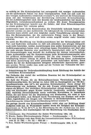 c) Intensivierung der Verbrechensbekämpfung durch Erhöhung des Anteils der weiblichen Kriminalpolizei