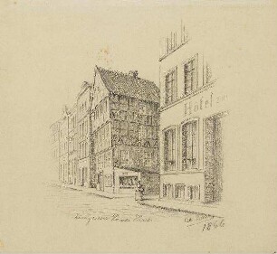Kiel - Holstenstraße, Zinngießer Löwes Haus